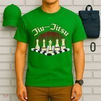 Brazilian Jiu Jitsu Chess Black Belt T-Shirt thumb 6