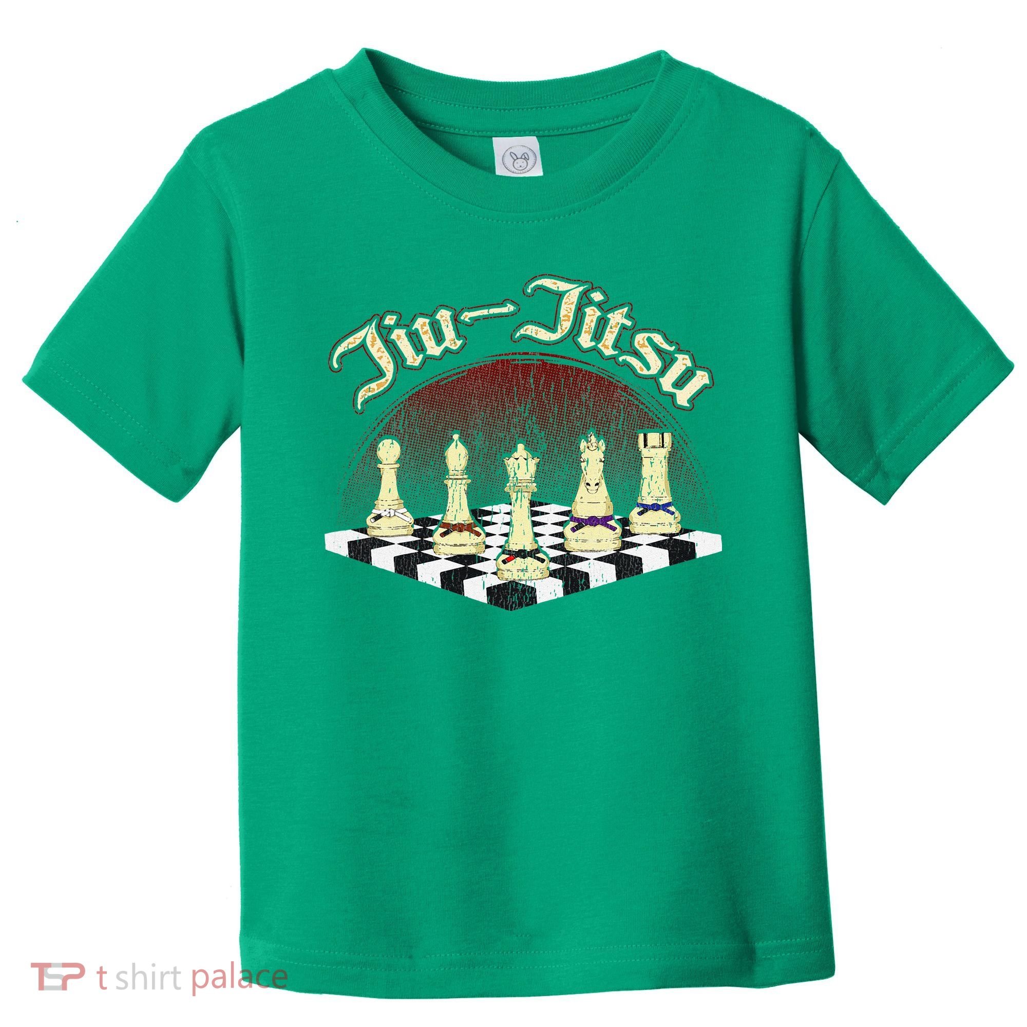Brazilian Jiu Jitsu Chess Black Belt Toddler T-Shirt