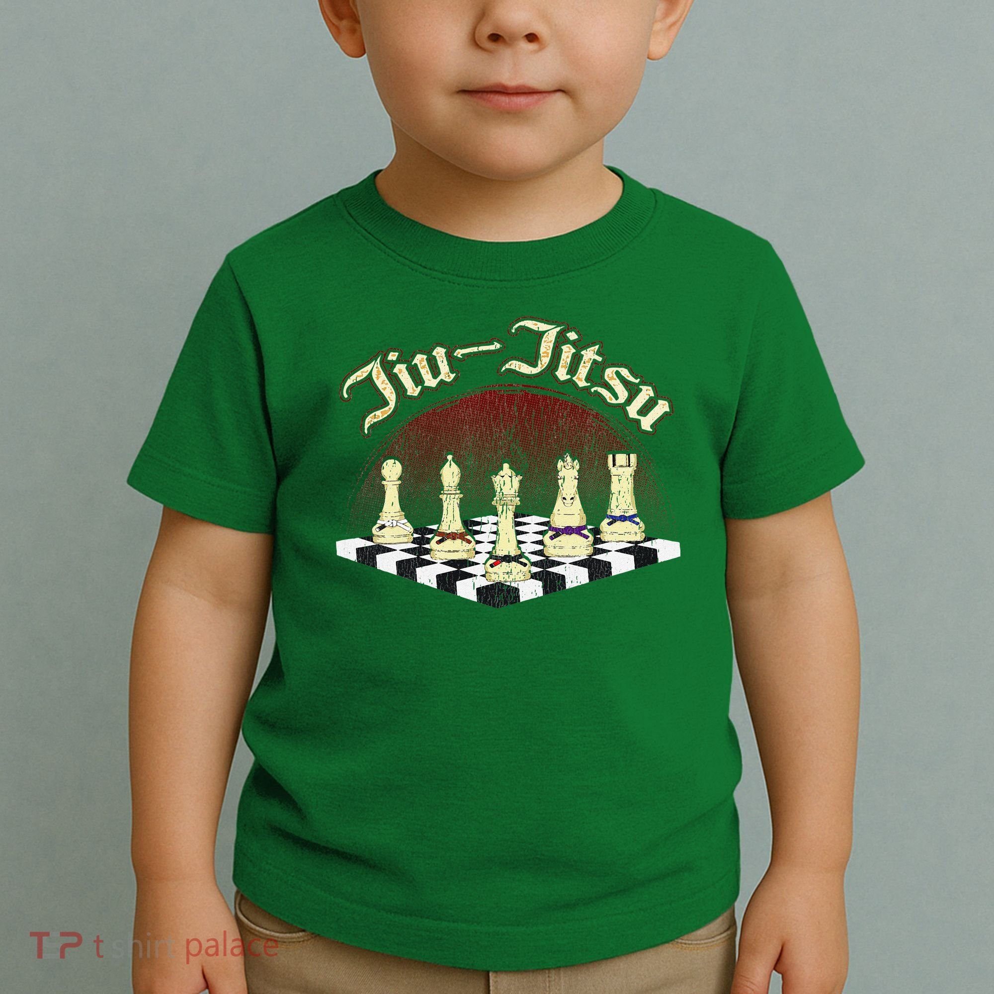 Brazilian Jiu Jitsu Chess Black Belt Toddler T-Shirt