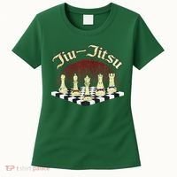 Brazilian Jiu Jitsu Chess Black Belt Women's T-Shirt thumb 0