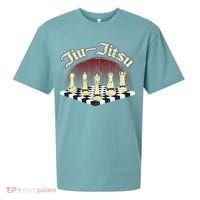 Brazilian Jiu Jitsu Chess Black Belt Sueded Cloud Jersey T-Shirt thumb 0