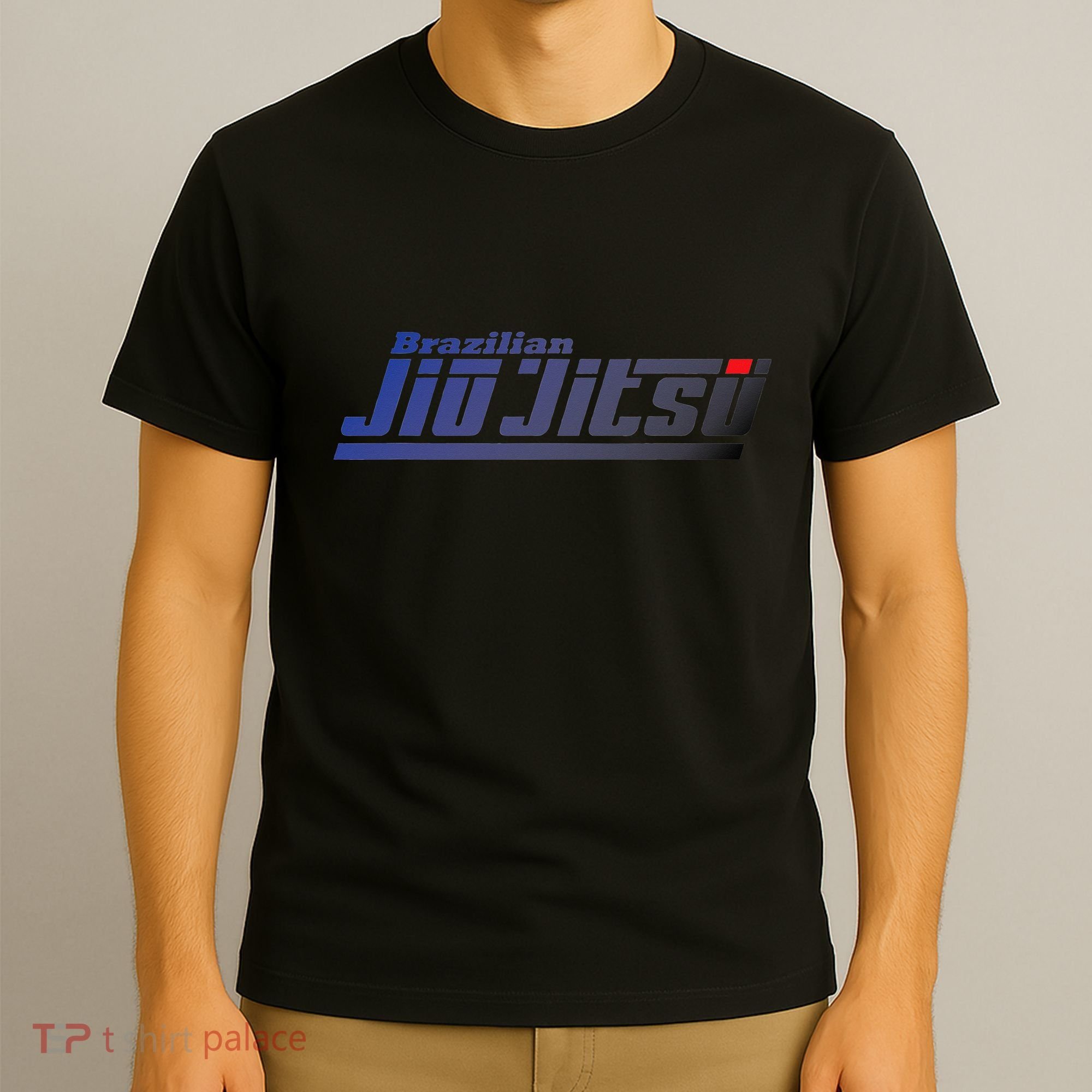 BRAZILIAN JIU JITSU BLUE BELT BJJ NOGI Grappling T-Shirt