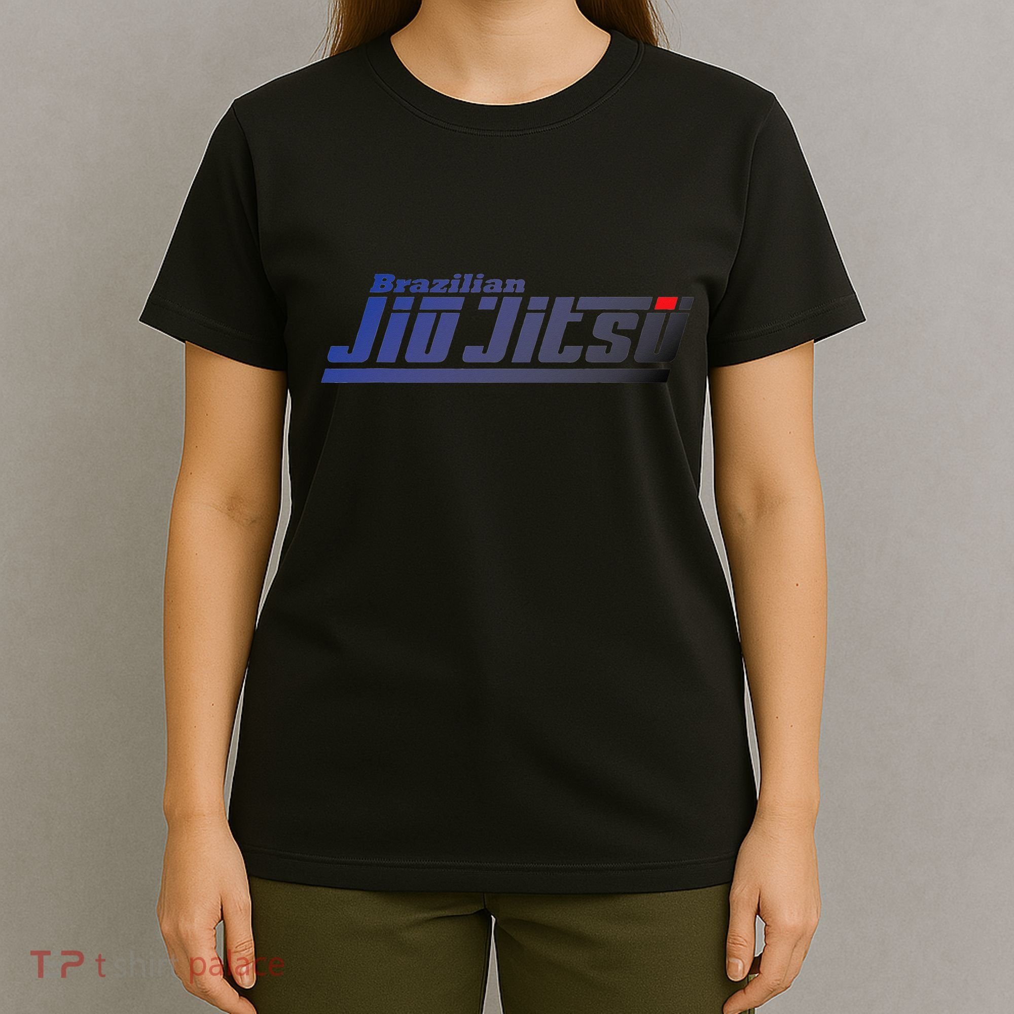 BRAZILIAN JIU JITSU BLUE BELT BJJ NOGI Grappling T-Shirt