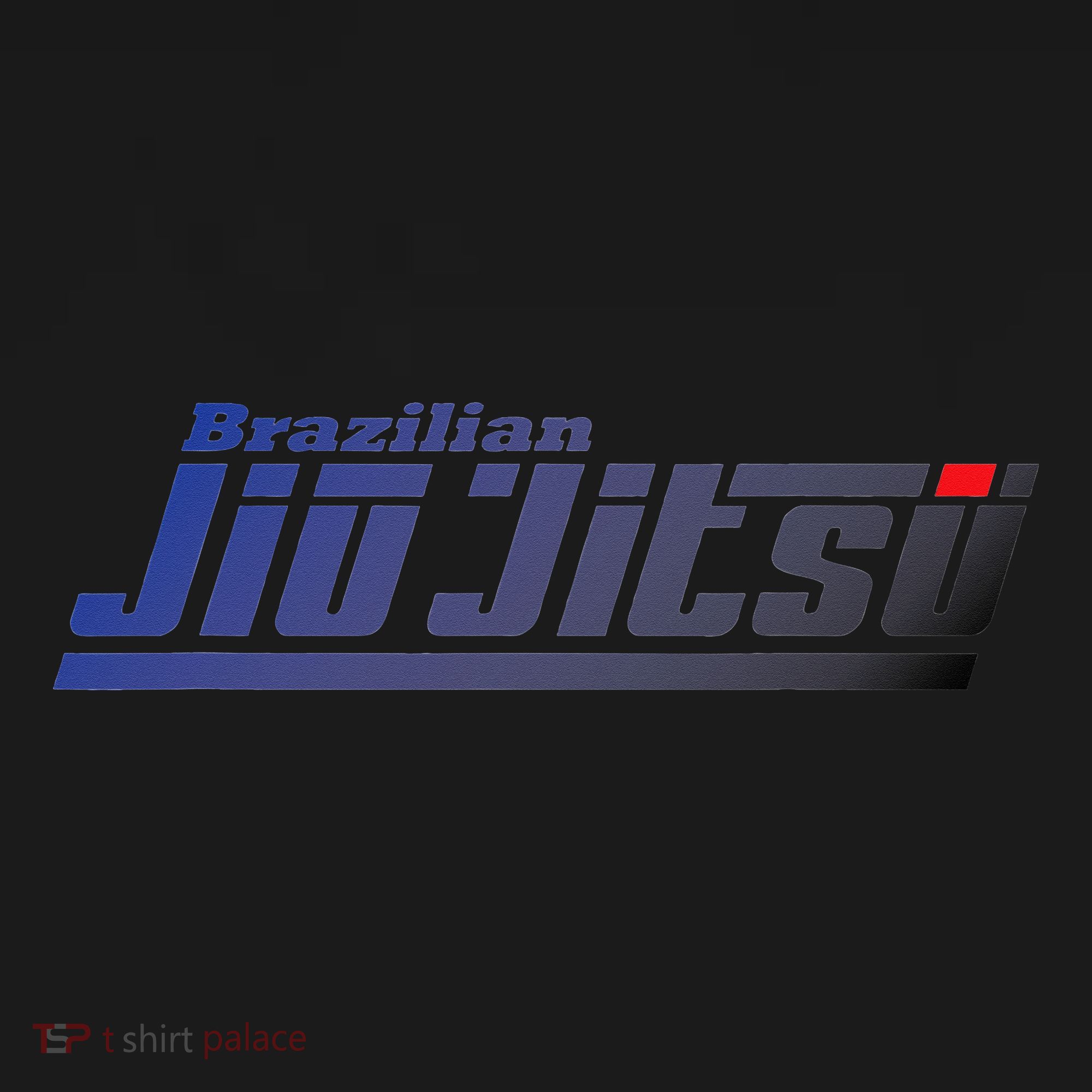 BRAZILIAN JIU JITSU BLUE BELT BJJ NOGI Grappling T-Shirt