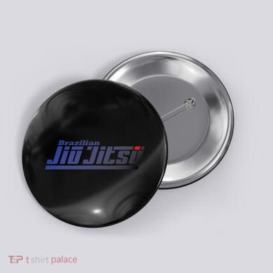 BRAZILIAN JIU JITSU BLUE BELT BJJ NOGI Grappling Button