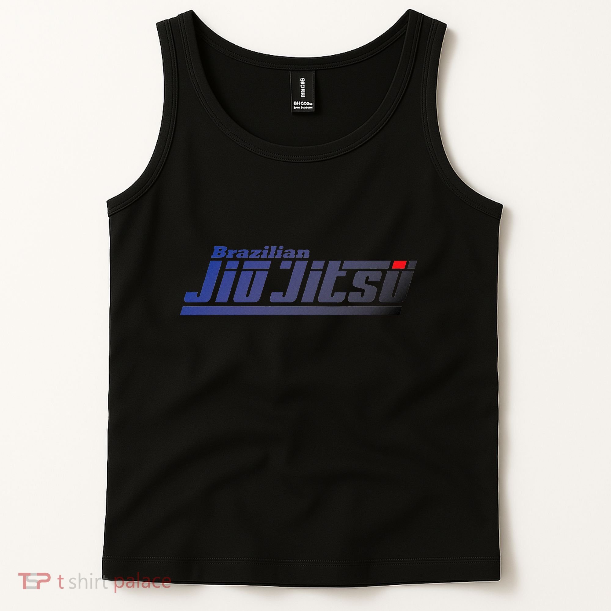 BRAZILIAN JIU JITSU BLUE BELT BJJ NOGI Grappling Tank Top