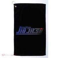 BRAZILIAN JIU JITSU BLUE BELT BJJ NOGI Grappling Golf Towel thumb 0