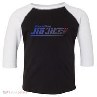 BRAZILIAN JIU JITSU BLUE BELT BJJ NOGI Grappling Toddler Fine Jersey T-Shirt thumb 0