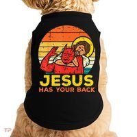 Brazilian Jiu Jitsu Jesus Jesus Has Your Back Doggie Tank thumb 0