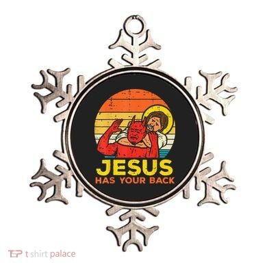 Brazilian Jiu Jitsu Jesus Jesus Has Your Back Ornament