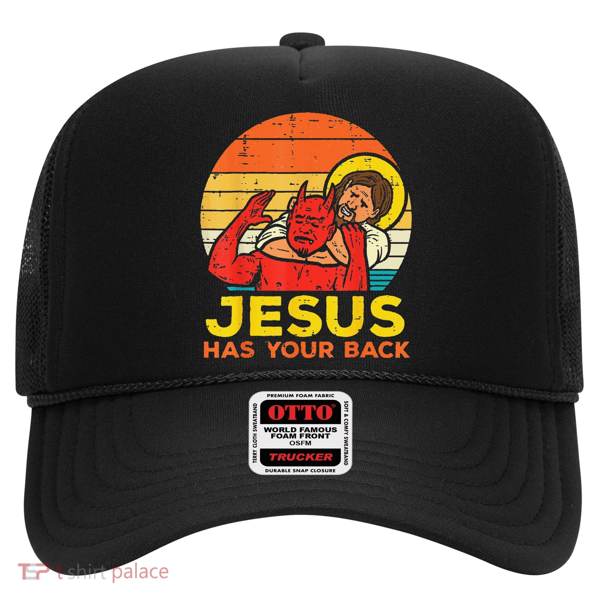 Brazilian Jiu Jitsu Jesus Jesus Has Your Back Hat