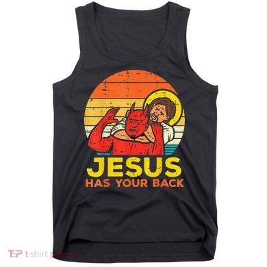 Brazilian Jiu Jitsu Jesus Jesus Has Your Back Tank Top