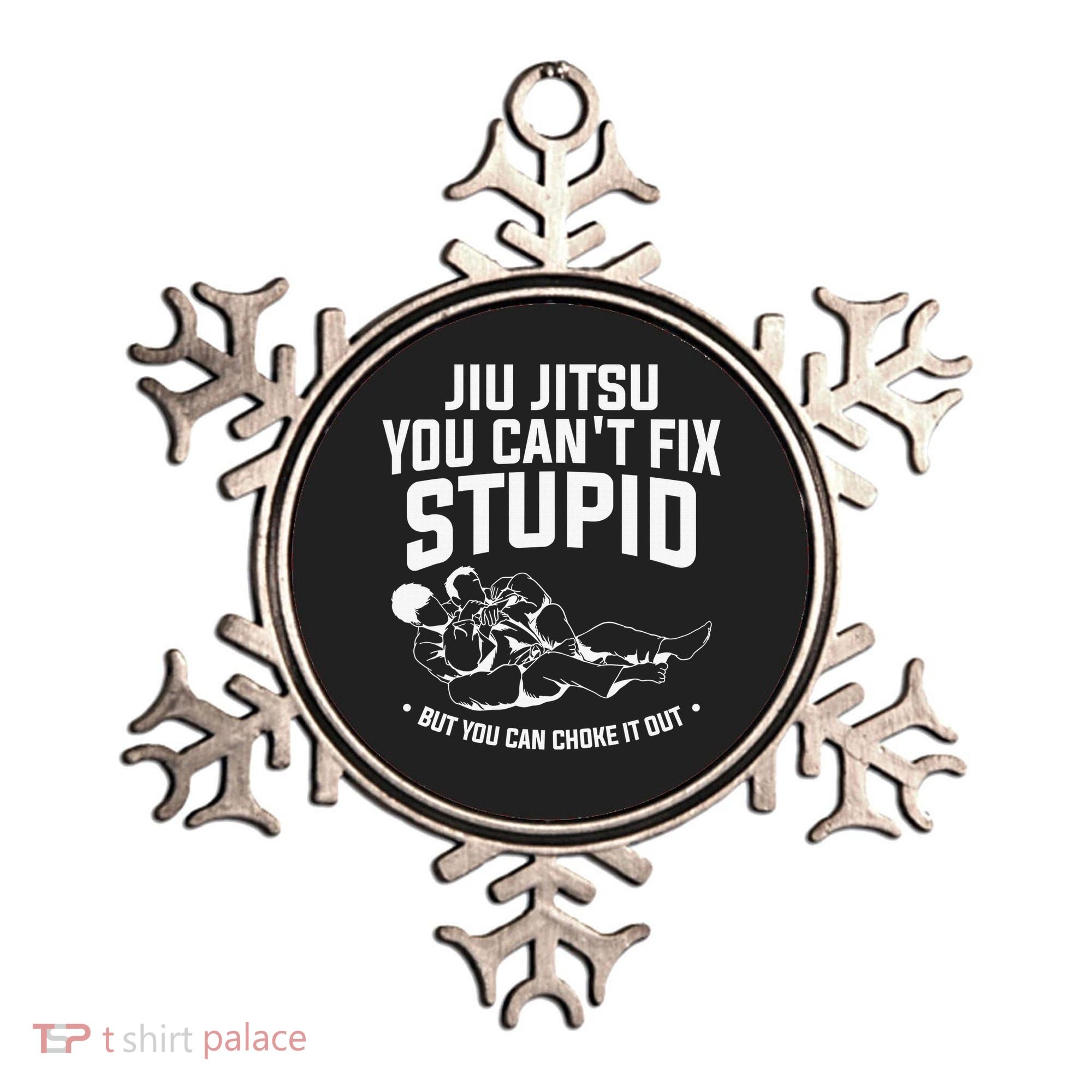 Brazilian Jiu Jitsu Jiu Jitsu Tee Funny You Can't Gift Ornament