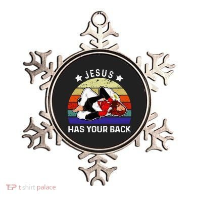 Brazilian Jiu Jitsu Jesus Jesus Has Your Back Ornament