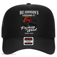 Big JohnsonS Logging Co. Packing Wood Funny Logger Hat thumb 0