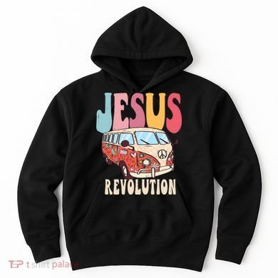 Boho Jesus Revolution, Christian Faith Based Jesus Costume Hoodie