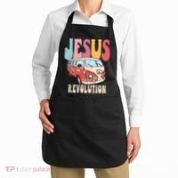 Boho Jesus Revolution, Christian Faith Based Jesus Costume Apron thumb 2