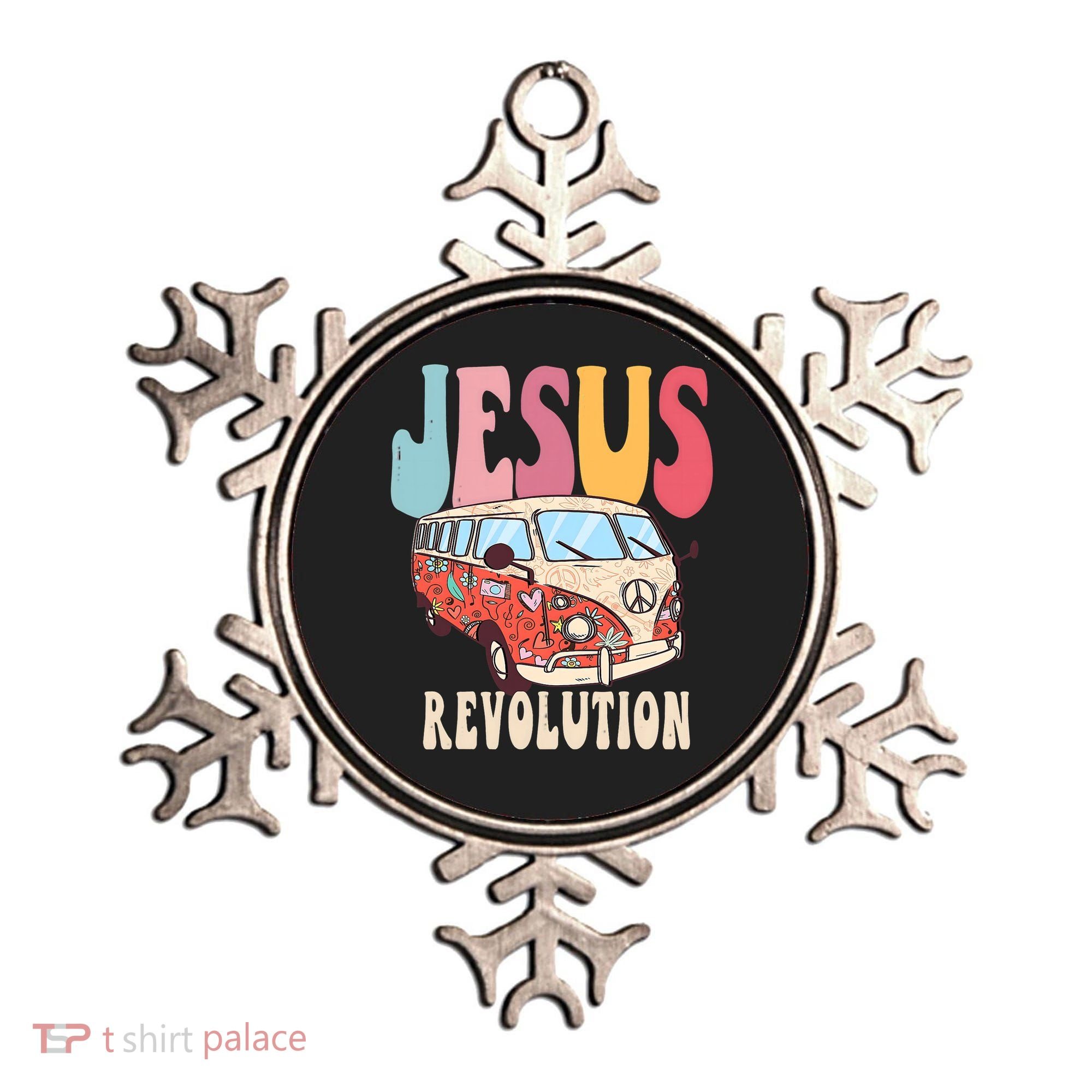 Boho Jesus Revolution, Christian Faith Based Jesus Costume Ornament