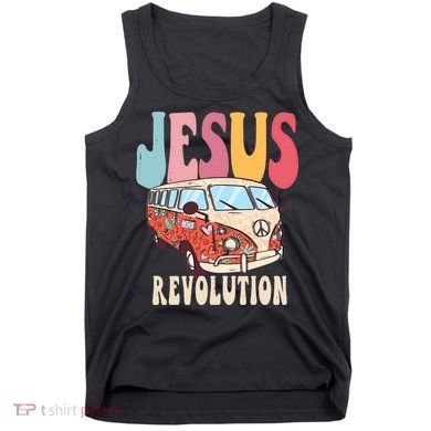 Boho Jesus Revolution, Christian Faith Based Jesus Costume Tank Top