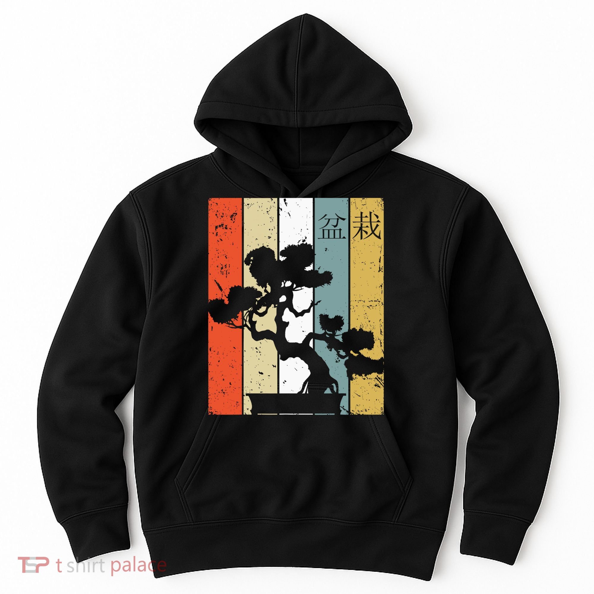 Bonsai Japanese Retro Bonsai Tree Hoodie