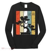 Bonsai Japanese Retro Bonsai Tree Long Sleeve Shirt thumb 0