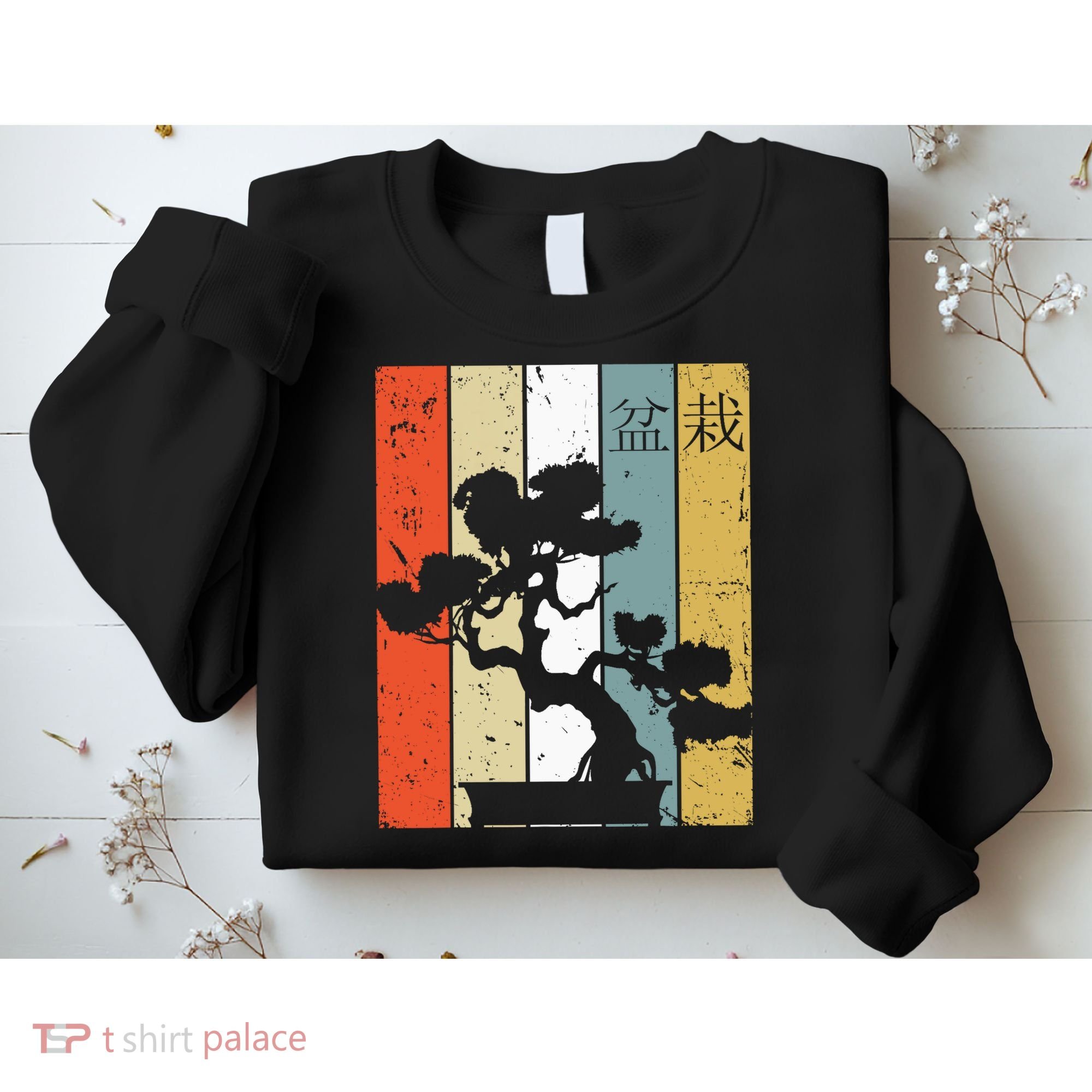 Bonsai Japanese Retro Bonsai Tree Sweatshirt