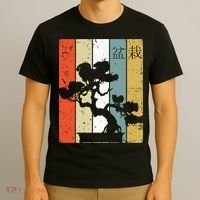 Bonsai Japanese Retro Bonsai Tree T-Shirt thumb 3