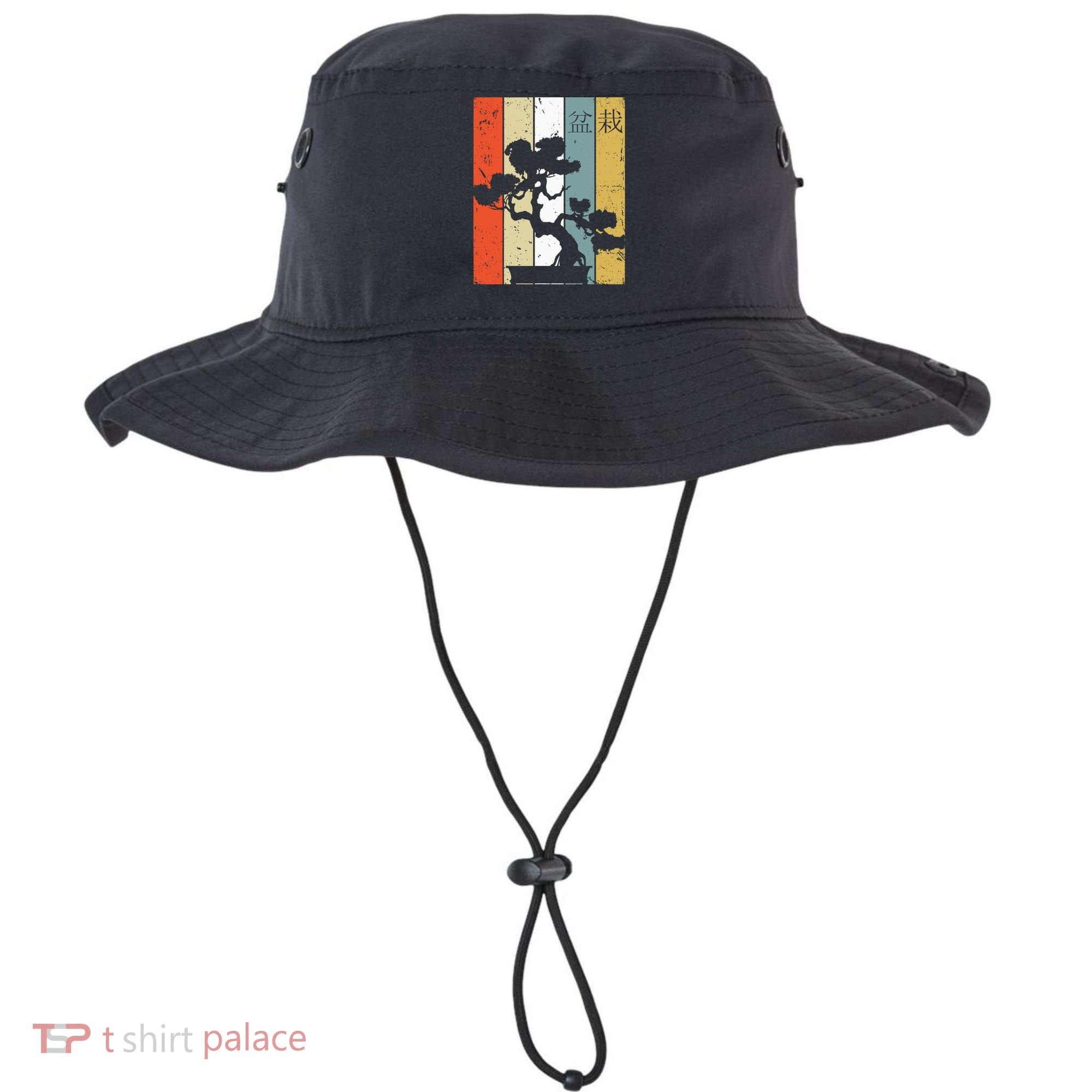 Bonsai Japanese Retro Bonsai Tree Bucket Hat