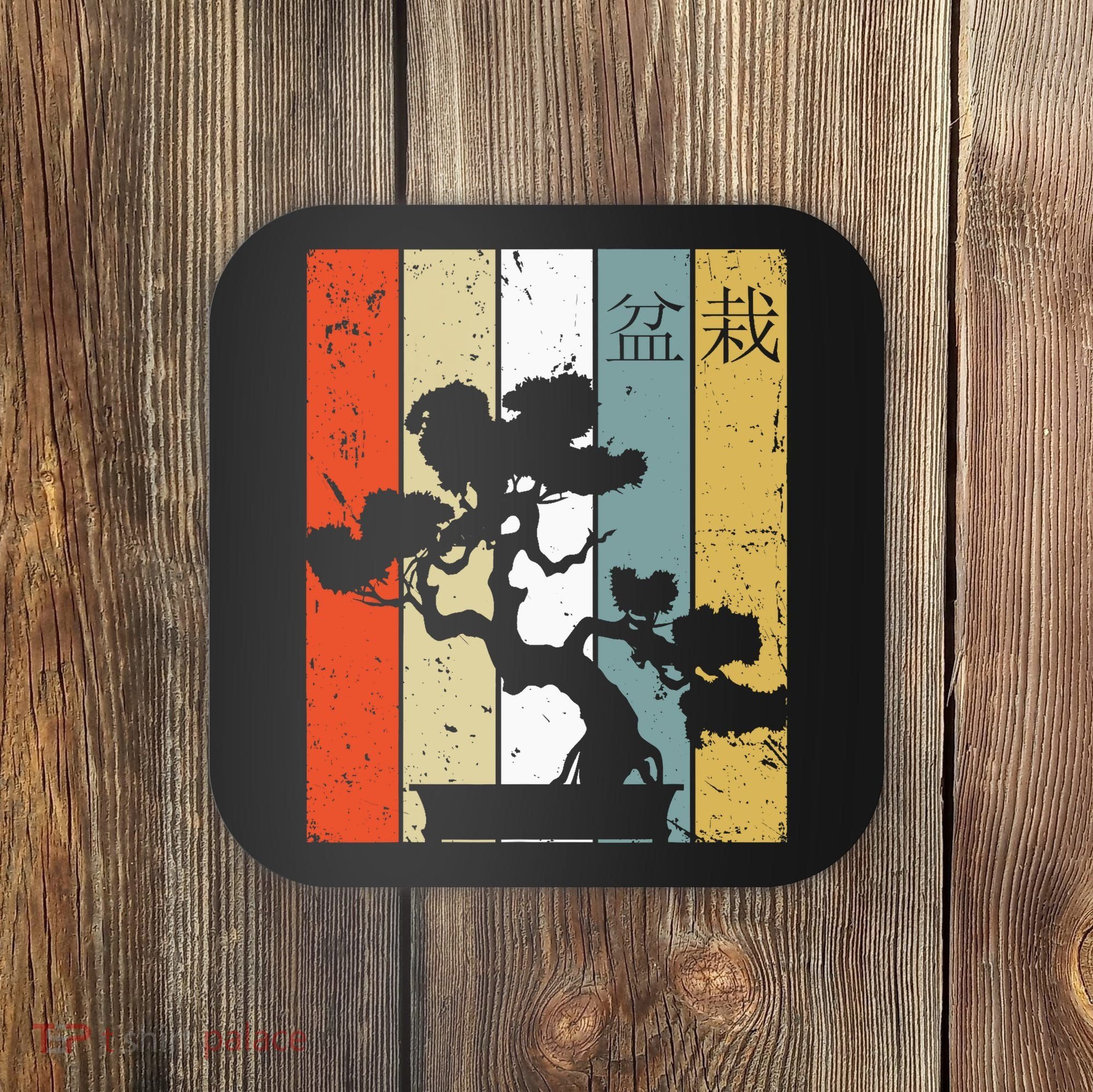 Bonsai Japanese Retro Bonsai Tree Coaster