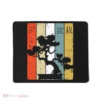 Bonsai Japanese Retro Bonsai Tree Mousepad thumb 0