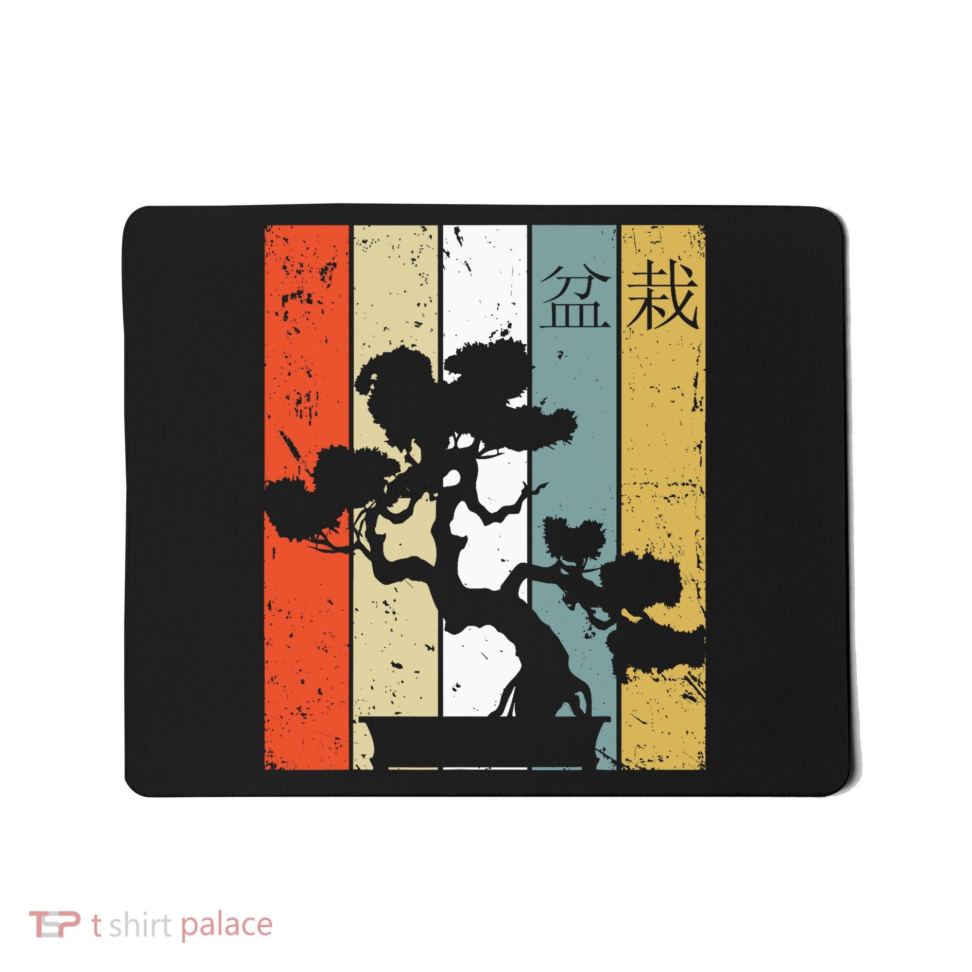 Bonsai Japanese Retro Bonsai Tree Mousepad