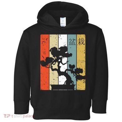 Bonsai Japanese Retro Bonsai Tree Toddler Hoodie