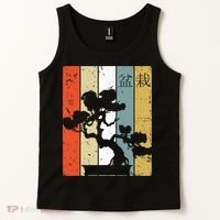 Bonsai Japanese Retro Bonsai Tree Tank Top thumb 2