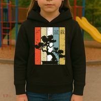 Bonsai Japanese Retro Bonsai Tree Kids Hoodie thumb 3