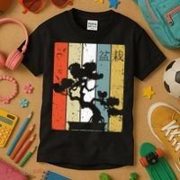 Bonsai Japanese Retro Bonsai Tree Kids T-Shirt thumb 3