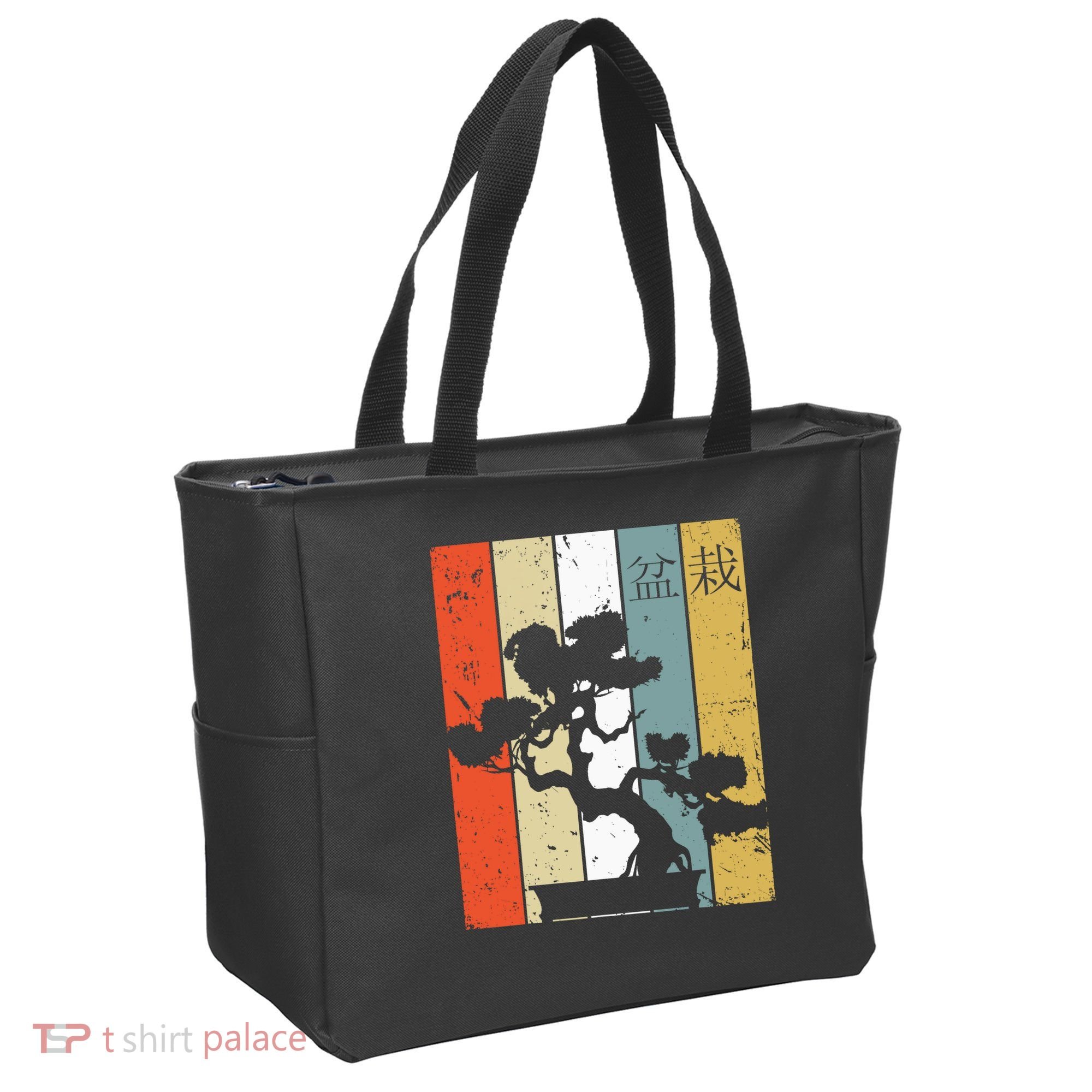 Bonsai Japanese Retro Bonsai Tree Tote Bag