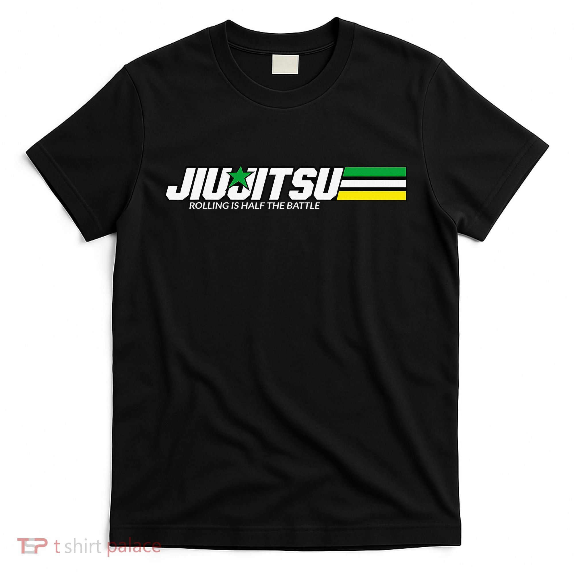 BJJ Jiu-Jitsu Rolling is Half the Battle funny Judo T-Shirt