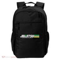BJJ Jiu-Jitsu Rolling is Half the Battle funny Judo Backpack thumb 0