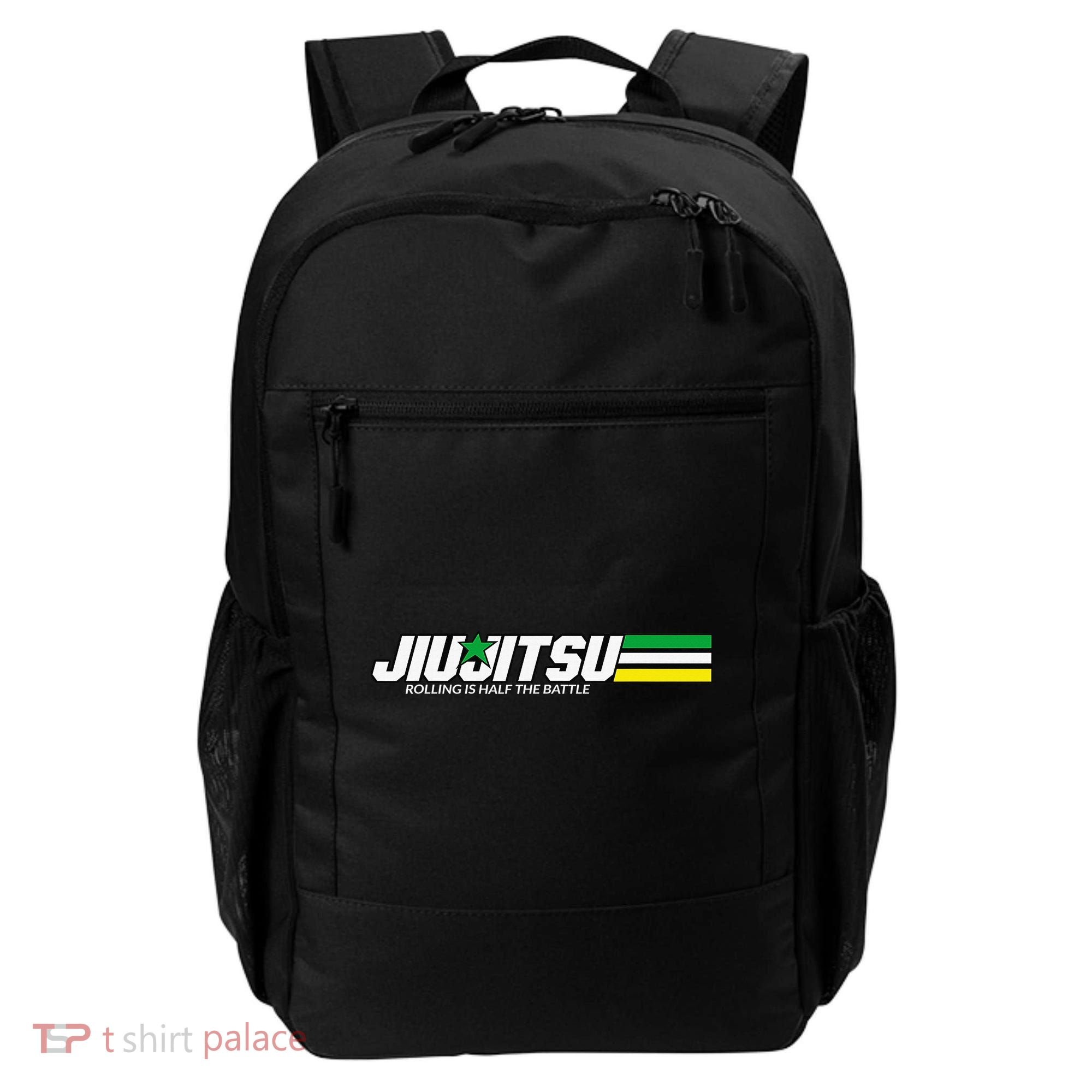 BJJ Jiu-Jitsu Rolling is Half the Battle funny Judo Backpack