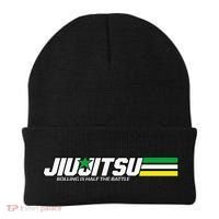 BJJ Jiu-Jitsu Rolling is Half the Battle funny Judo Beanie thumb 0