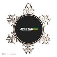 BJJ Jiu-Jitsu Rolling is Half the Battle funny Judo Ornament thumb 0