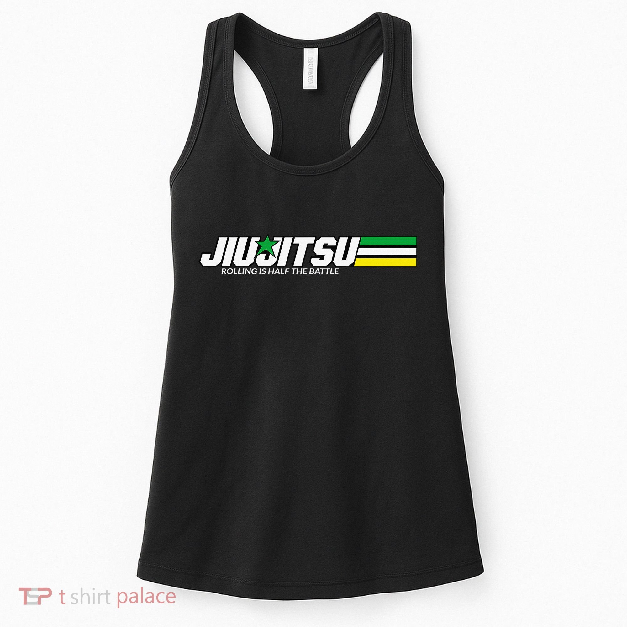BJJ Jiu-Jitsu Rolling is Half the Battle funny Judo Women's Tank Top