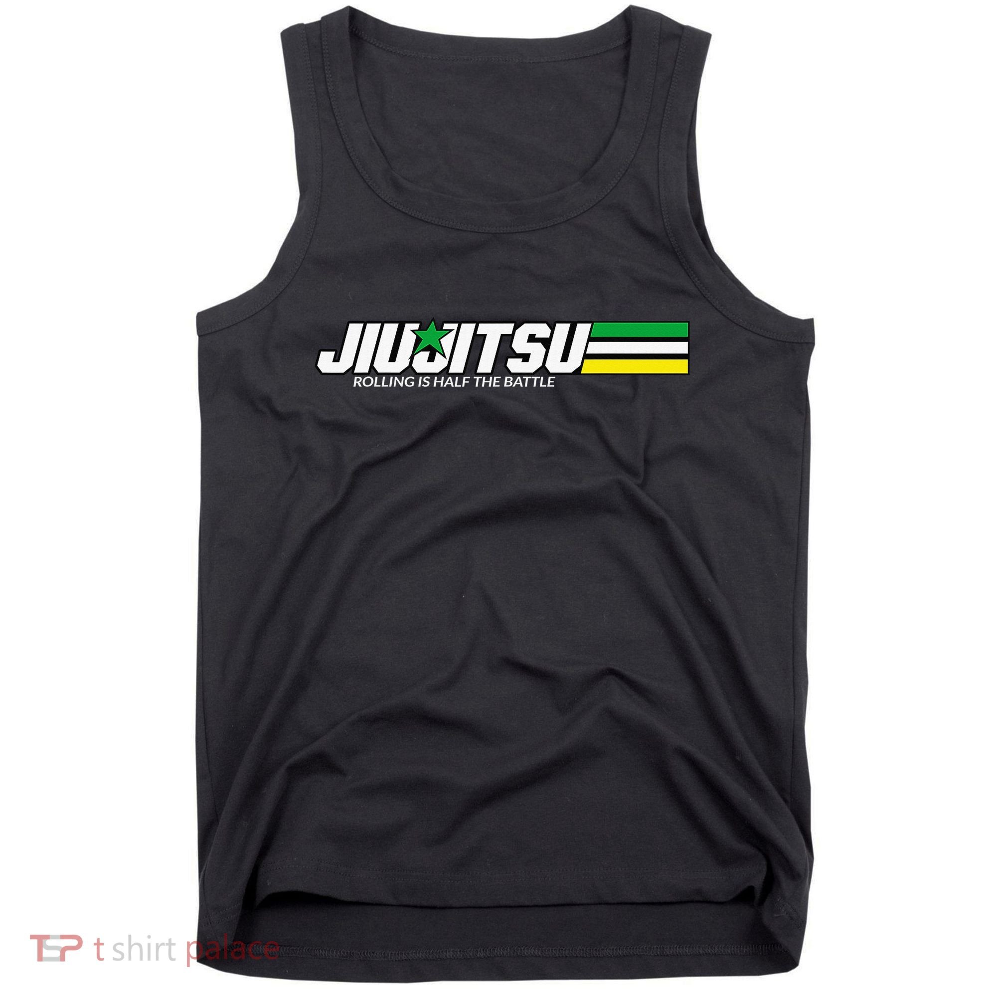 BJJ Jiu-Jitsu Rolling is Half the Battle funny Judo Tank Top