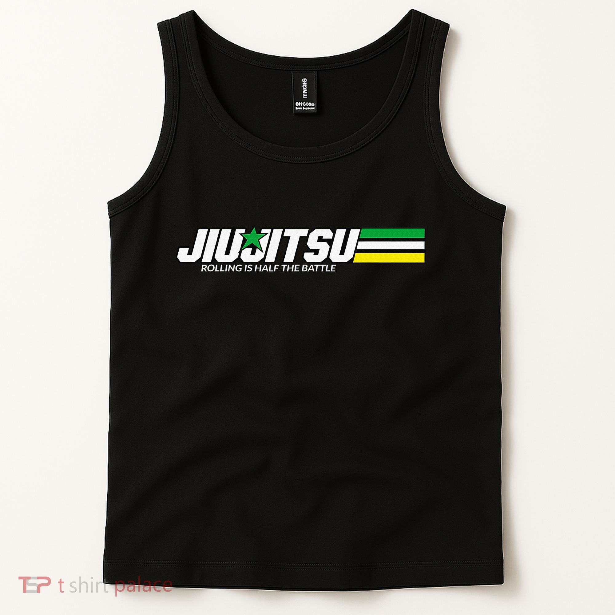 BJJ Jiu-Jitsu Rolling is Half the Battle funny Judo Tank Top