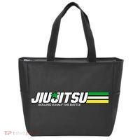 BJJ Jiu-Jitsu Rolling is Half the Battle funny Judo Tote Bag thumb 0