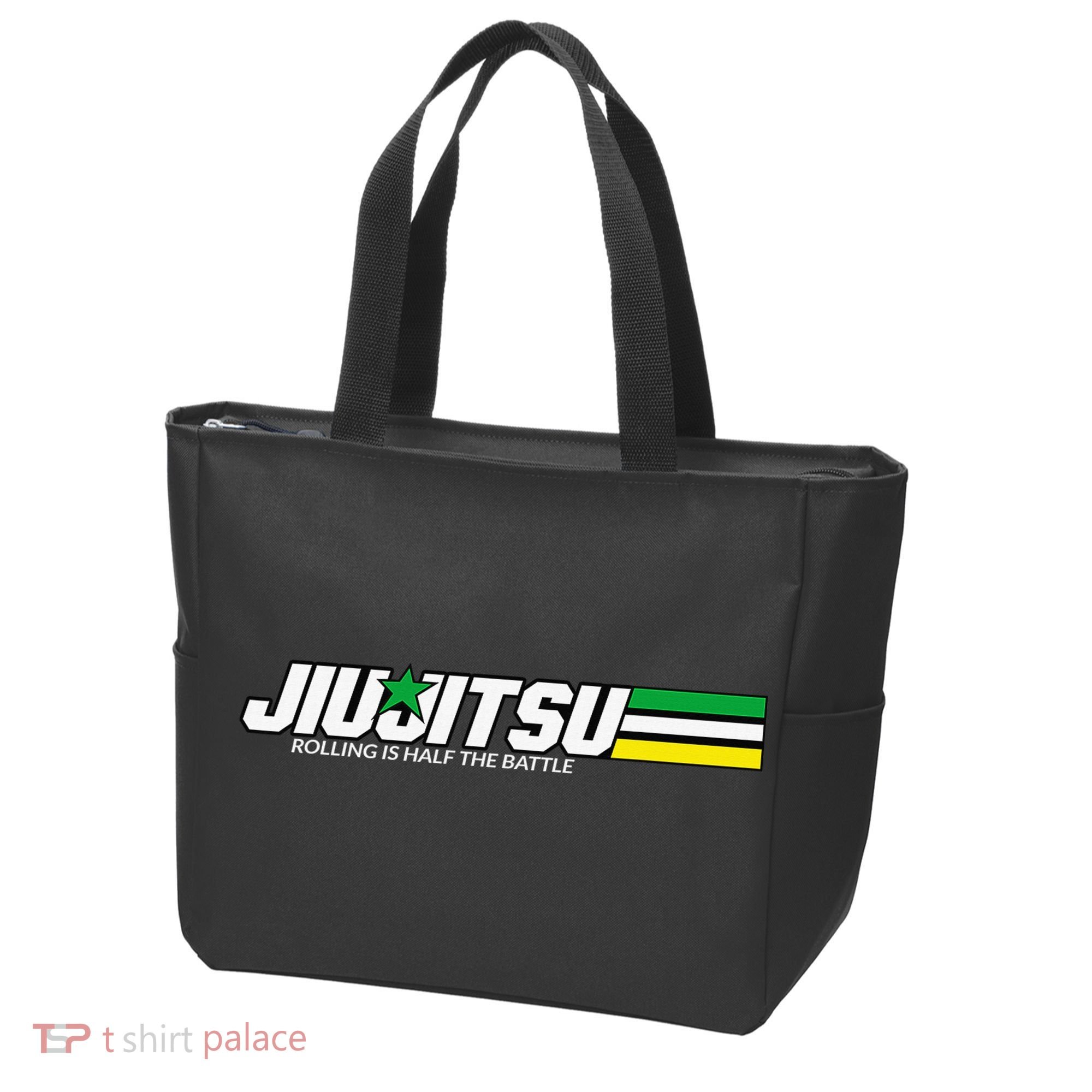 BJJ Jiu-Jitsu Rolling is Half the Battle funny Judo Tote Bag