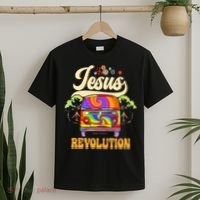 Boho Jesus Revolution Christian Faith Based Jesus Costume T-Shirt thumb 2