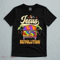 Boho Jesus Revolution Christian Faith Based Jesus Costume T-Shirt thumb 5