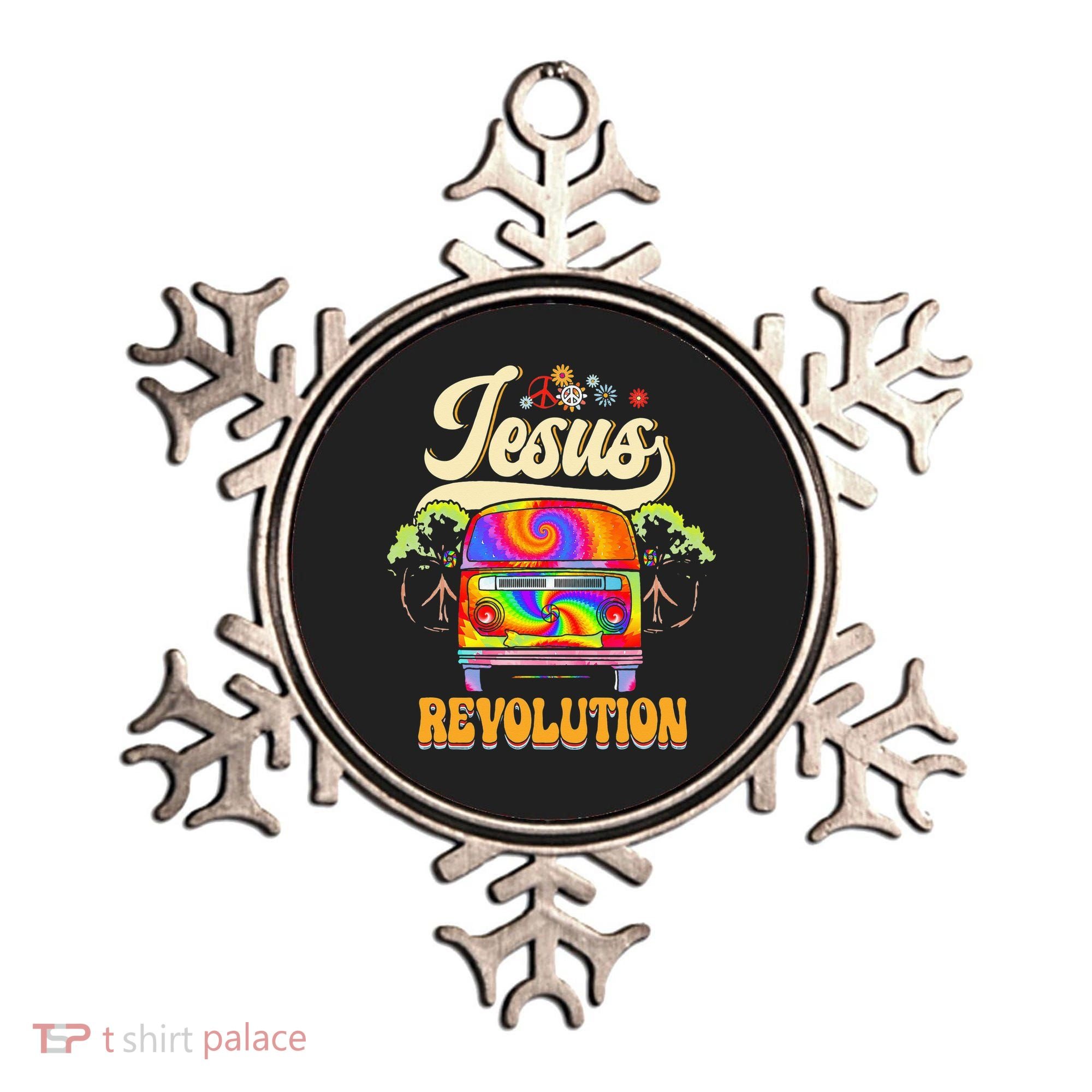 Boho Jesus Revolution Christian Faith Based Jesus Costume Ornament