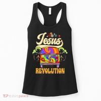 Boho Jesus Revolution Christian Faith Based Jesus Costume Women's Tank Top thumb 0